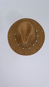 Staw and Pearl Hat